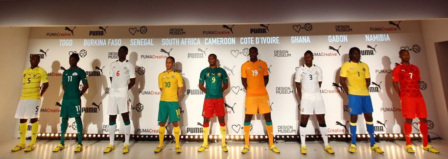 PUMA presentó las camisetas de sus africanas - Marca de