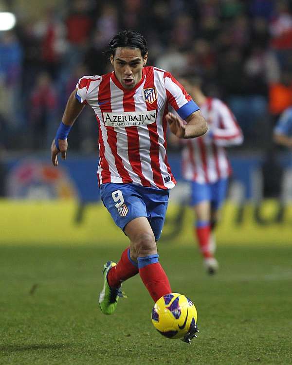 Radamel Falcao Atlético de Madrid Azerbaiyán