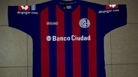 Camiseta San Lorenzo Lotto 2013