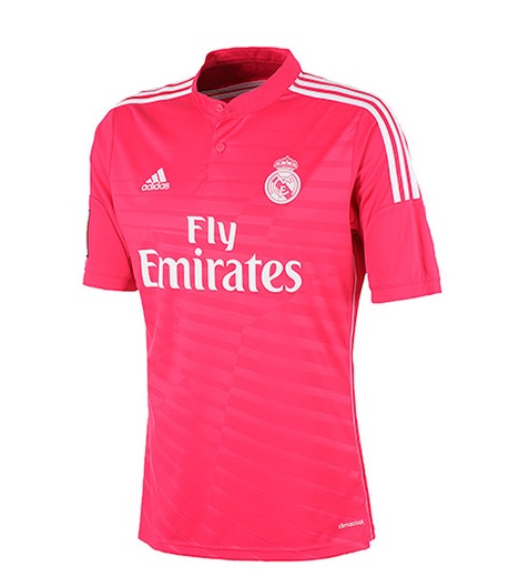 Camiseta Real Madrid rosa 2014-15