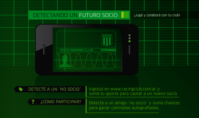 Racing Detectando Nuevos Socios