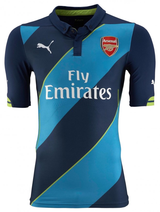 Camiseta Arsenal PUMA 2014-15 tercera