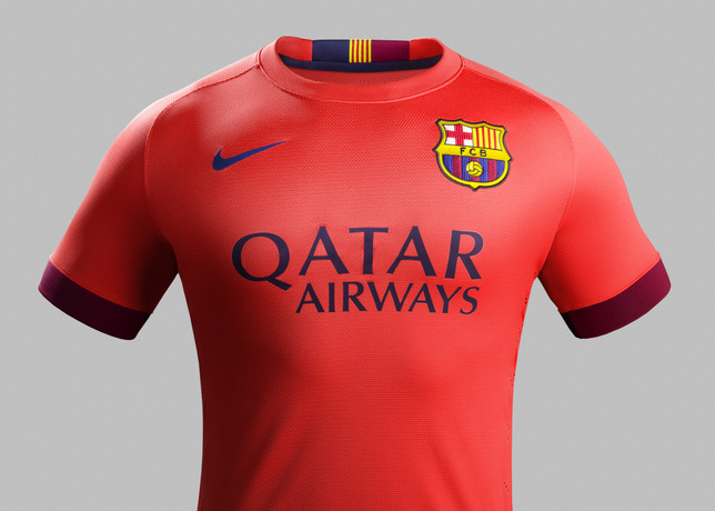 Camiseta Barcelona Nike alternativa 2014-15 01
