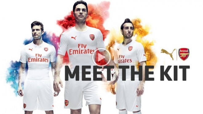 Nuevas camisetas Arsenal PUMA 2014-15