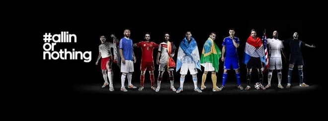 all in or nothing adidas Mundial 2014