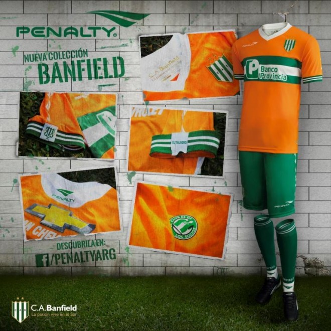 Camiseta Banfield Penalty alternativa 2014 01