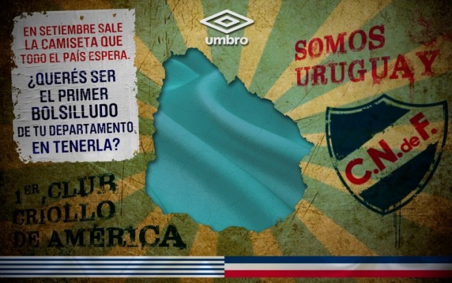 Umbro Nacional de Uruguay Facebook 2014