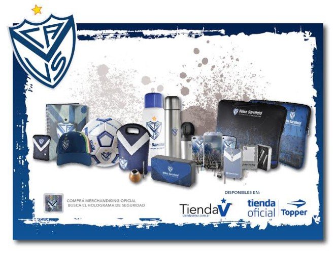 Velez Programa de Licencias Merchandising oficial