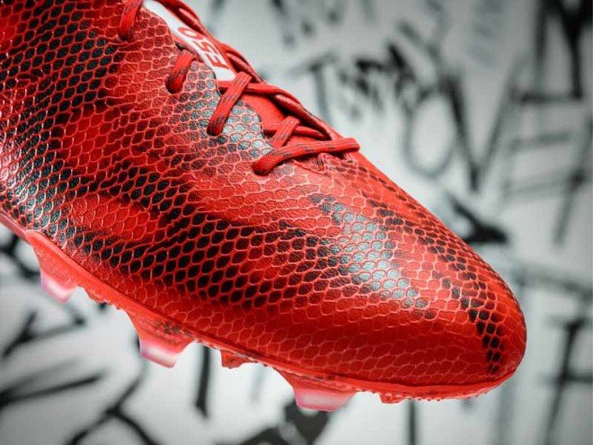 adidas adizero F50 Red-White - 1