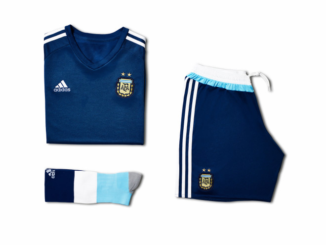 Camiseta Argentina adidas alternativa 2015 Kit
