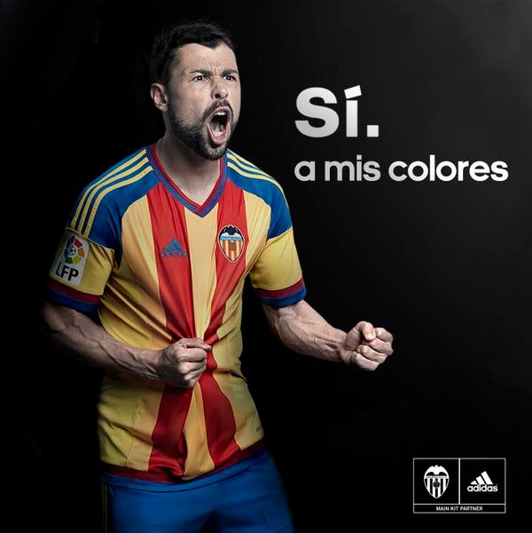 Camiseta Valencia adidas away Senyera 2015-16 01