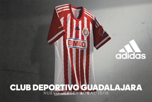 Camiseta adidas Chivas Home 2015-16