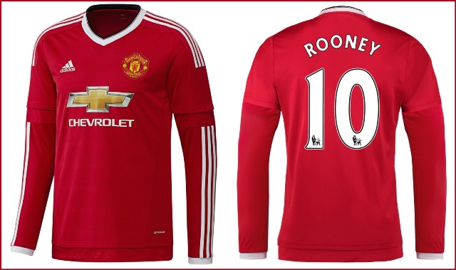 Camiseta adidas Titular Manchester United 2015 - Jersey