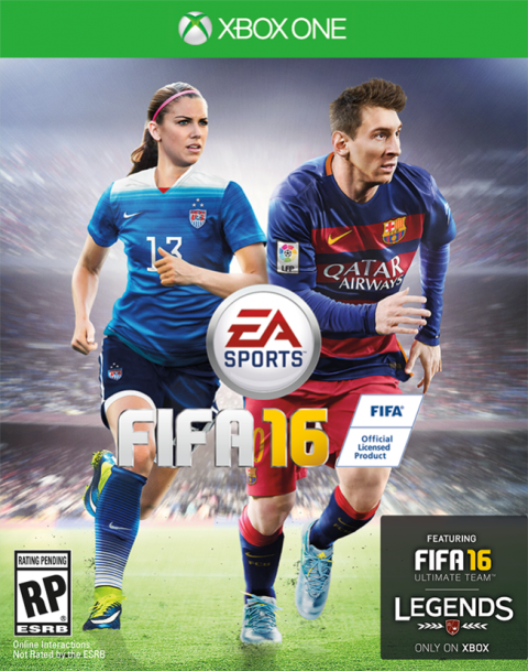 FIFA16 Cover - Alex Morgan