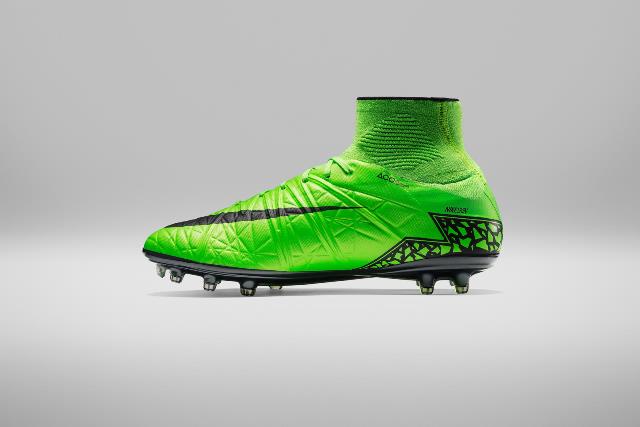 Nike Hypervenom Green Lightning Storm 2