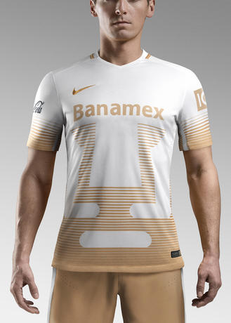 Camisetas UNAM Nike 2015 - Marca de Gol