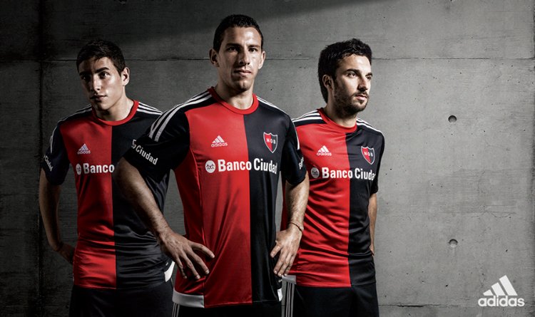 Camisetas Newell s Old Boys adidas 2015 16 Marca de Gol